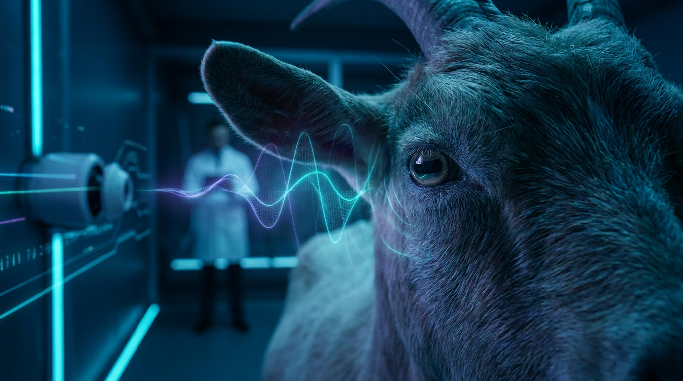 Cabras Decifram Direção da Fala Humana em Estudo Inovador